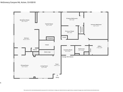 Floorplan - Floor 1