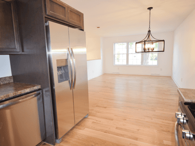 Open to Dining Area & Living Room