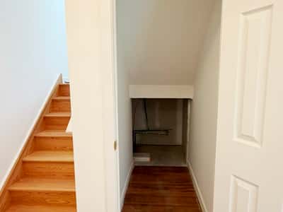 Closet under Staircase