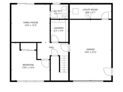Floor Plan Lower Level