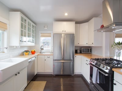 Completely new kitchen and appliances.