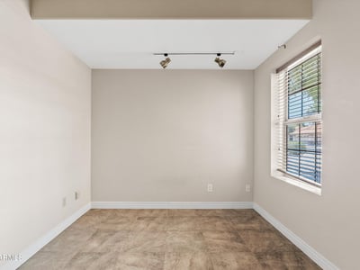 This versatile flex room offers natural light, durable tile flooring, and endless possibilities as an office, hobby room, playroom, or additional bedroom to fit your lifestyle.