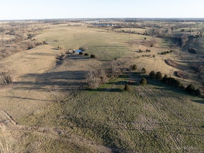 This is a fine example of the rolling terrain. Shot in March, looking north east. Perfect for a golf course!