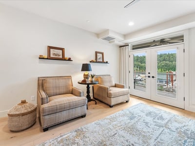 French Doors to Primary Balcony