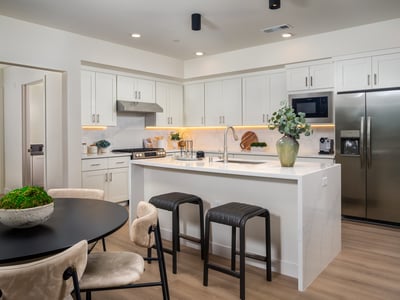 Kitchen Island- 3 Beds 3 Baths Plan