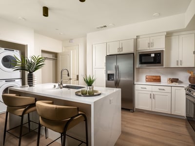 Kitchen Island form 2 Bedroom Plan