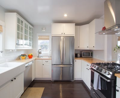 Completely new kitchen and appliances.