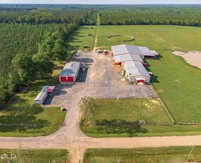 Spacious 20-acre property featuring multiple outbuildings, extensive land for farming, and scenic views.