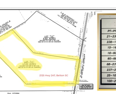 2125 Hwy 247, Belton, SC