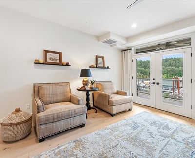 French Doors to Primary Balcony