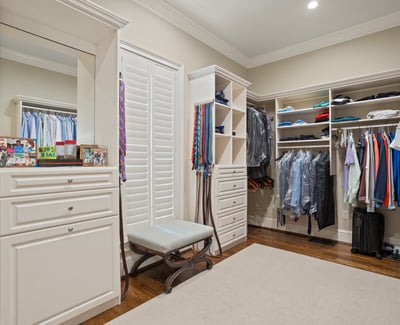 Primary Suite - HIS Closet