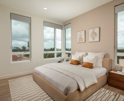 Master Bedroom- 3 Bedroom Plan