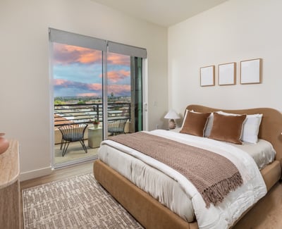 Guest Bedroom -2 Beds 2 Baths Plan