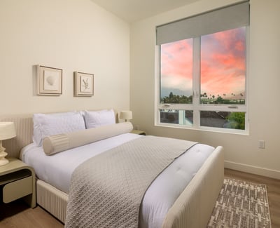 Junior Master Bedroom- 3 Bedroom Plan