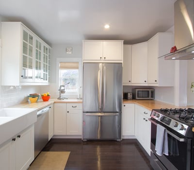 Completely new kitchen and appliances.