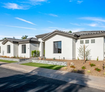 Fresh stucco, updated windows, and stone accents create a sophisticated first impression in this updated Scottsdale property.