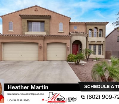 The two-story design and arched windows enhance the exterior appeal of this Glendale home for sale. With RV gate access and a private backyard pool, it delivers both style and function.