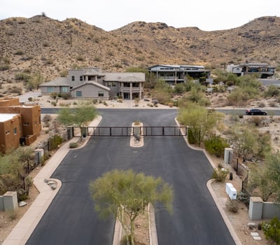 Elegant gated community offering privacy, mountain scenery, and luxury desert living in Phoenix. Residents enjoy peaceful surroundings with convenient access to outdoor recreation and nearby amenities.