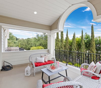 Bedroom 4-Relax on this spacious balcony, offering scenic views and comfortable seating for gatherings or quiet moments.