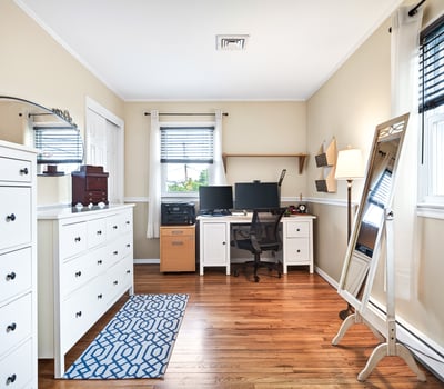 Home office or sitting room.