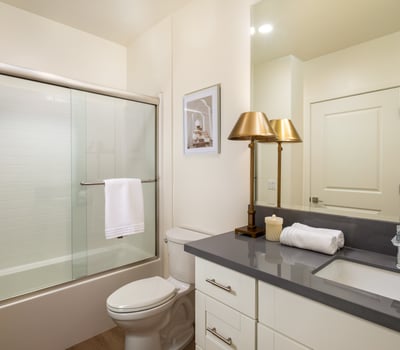 Guest Bathroom -2 Bedrooms Plan