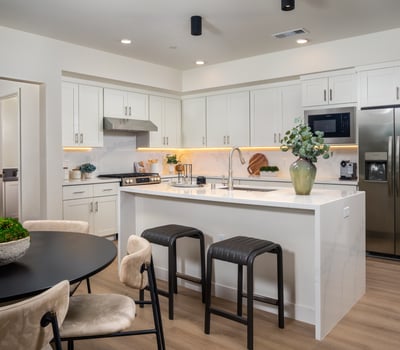 Kitchen Island- 3 Beds 3 Baths Plan