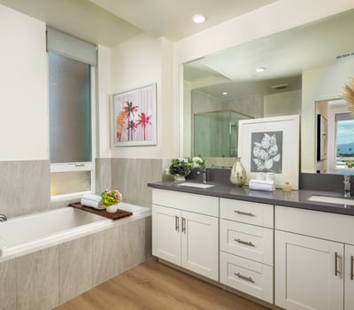 Master En-Suite Bathroom - 3 Bedrooms Plan