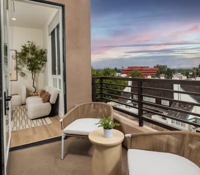View From The Private Balcony