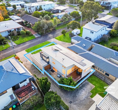 Bright, modern home with ample outdoor space, nestled in a tranquil neighborhood near local amenities.