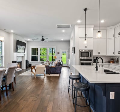 Open Concept Kitchen, Dining, Living Room