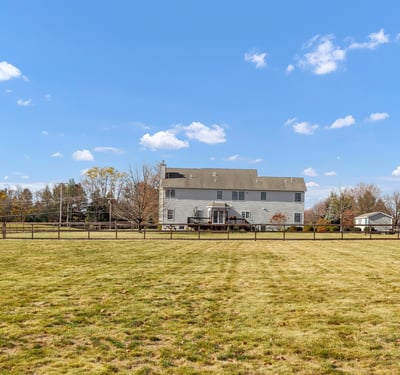 The expansive, open, useable backyard offers endless possibilities for outdoor fun.