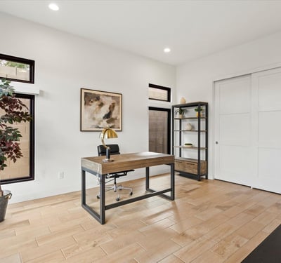 Well-designed casita interior with modern finishes and open layout. A flexible living option that enhances this Scottsdale luxury home.
