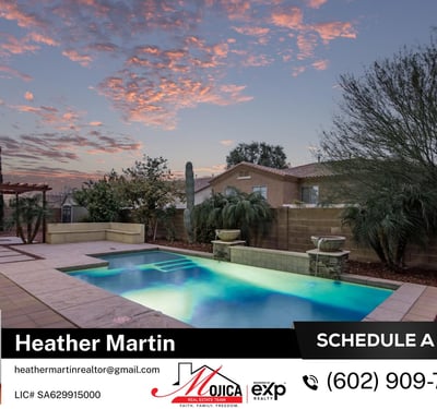 Enjoy Arizona living at its finest in this Glendale backyard oasis featuring a sparkling pool, decorative water features, pergola seating, and mature desert landscaping. The private setting makes this home ideal for relaxing weekends and entertaining guests.