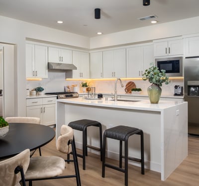 Kitchen Island- 3 Beds 3 Baths Plan