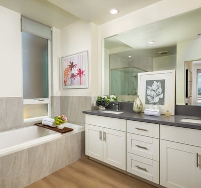Master En-Suite Bathroom - 3 Bedrooms Plan