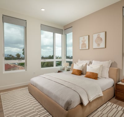 Master Bedroom- 3 Bedroom Plan