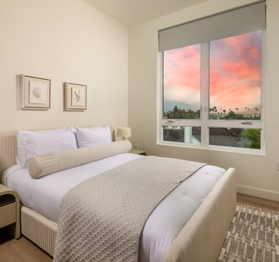 Junior Master Bedroom- 3 Bedroom Plan