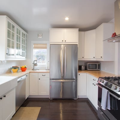 Completely new kitchen and appliances.
