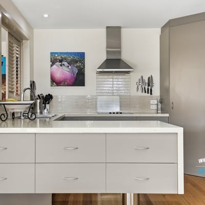 Modern kitchen featuring sleek cabinetry, high-end appliances, and an inviting layout perfect for cooking and entertaining.