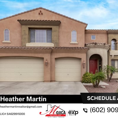 This Glendale home features classic stucco construction and a durable tile roof. The spacious driveway and 3-car garage offer excellent curb appeal and practical value.