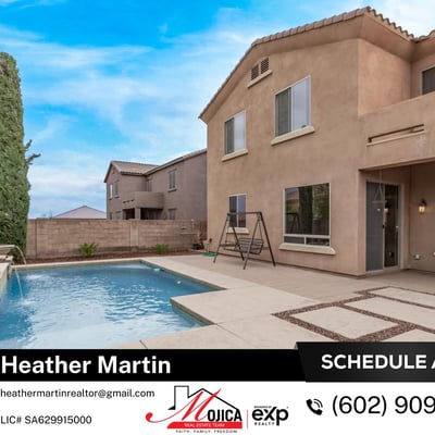 Step outside to a private pool and spacious patio designed for gatherings. The easy-care landscaping and versatile seating areas make this Glendale home ideal for enjoying Arizona s sunshine.