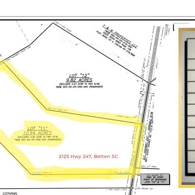 2125 Hwy 247, Belton, SC