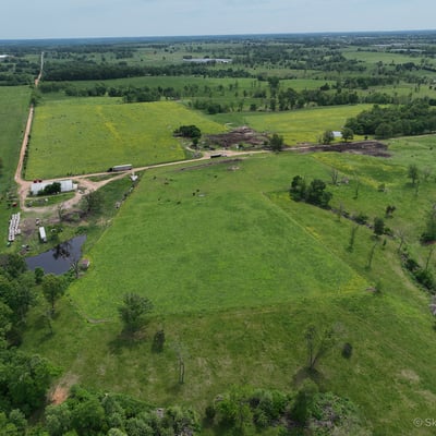 Shot in May overlooking the north corral and pens.