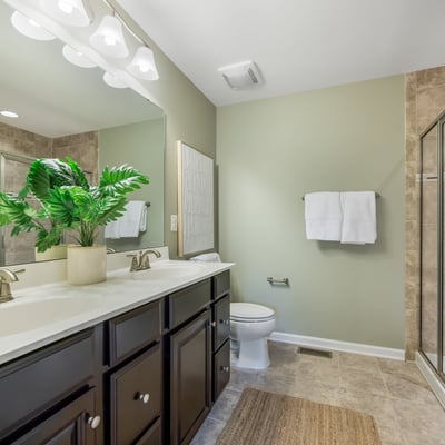 Primary Bath with Walk-In Shower