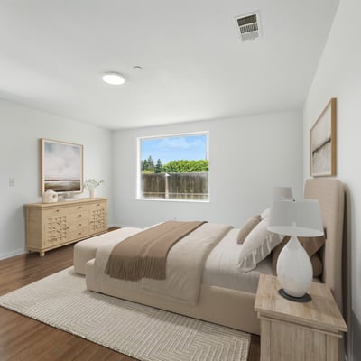 Virtually Staged Bedroom #2