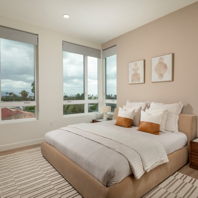 Master Bedroom- 3 Bedroom Plan