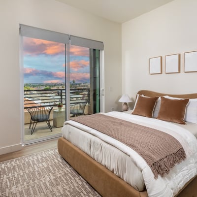 Guest Bedroom -2 Beds 2 Baths Plan