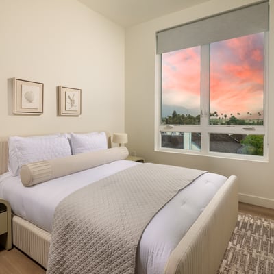 Junior Master Bedroom- 3 Bedroom Plan