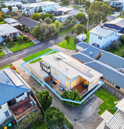 Bright, modern home with ample outdoor space, nestled in a tranquil neighborhood near local amenities.