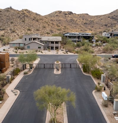 Elegant gated community offering privacy, mountain scenery, and luxury desert living in Phoenix. Residents enjoy peaceful surroundings with convenient access to outdoor recreation and nearby amenities.